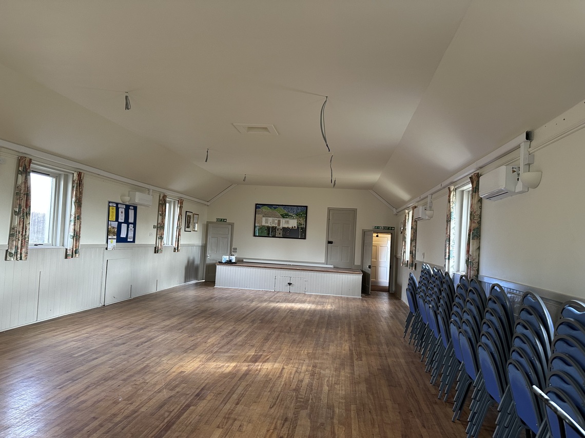 main hall - stage